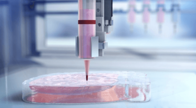 Bio printing illustration